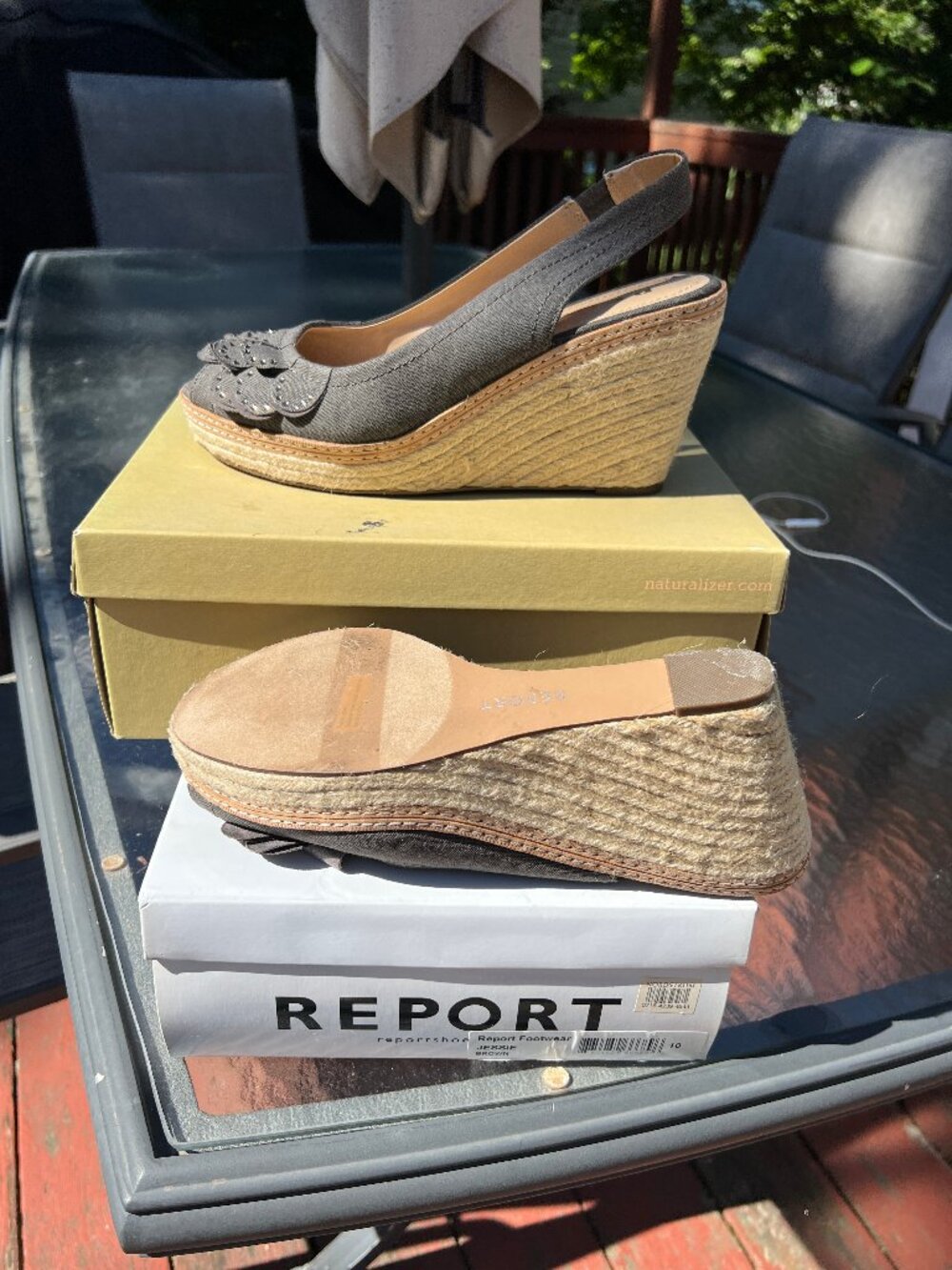 Report Foorwear Wedge Sandal Sz 10